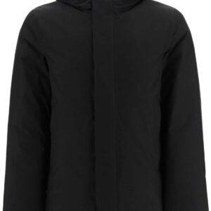 WOOLRICH GORE-TEX HOODED PARKA S Black Technical