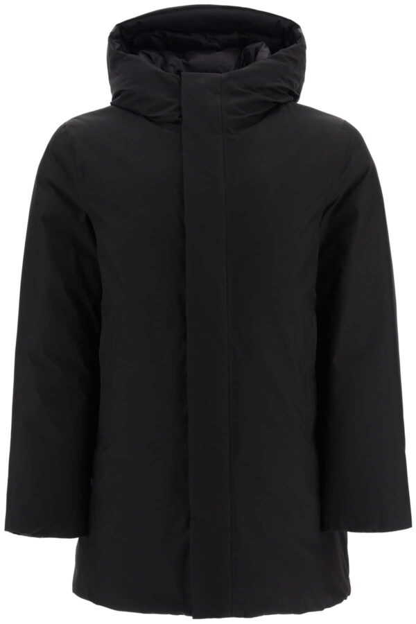 WOOLRICH GORE-TEX HOODED PARKA S Black Technical