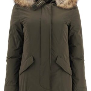 WOOLRICH LUXURY ARCTIC PARKA WITH MURMASKY FUR M Green Technical, Fur