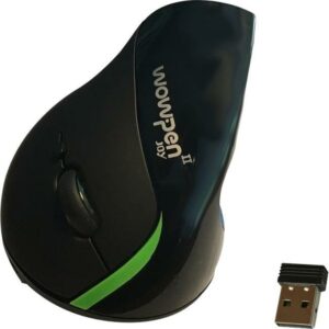 WOW PEN JOY II WIRELESS ERGONOMIC COMPUTER MOUSE BLACK