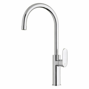 WS Bath Collections Candy CA 180 Candy Single Handle Kitchen, Chrome