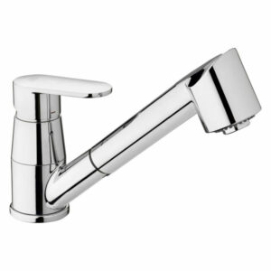 WS Bath Collections Candy CA 183 Candy Single Handle Kitchen, Chrome