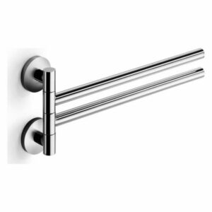 WS Bath Collections Napie 53132 Napie 16" Double Towel Bar - Chrome