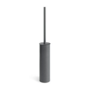 WS Bath Collections Skoati 5004 Skoati 21-5/16" Wall Mounted Toilet Brush Dark Grey Accessory Toilet Brush Free Standing