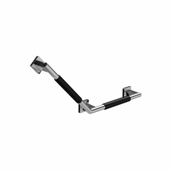 WS Bath Collections System 3570.212.03 System 28" Grab Bar Non-Skid Coating Polished Polished Chrome Accessory Grab Bar 28 Inch