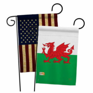 Wales Flags of the World Nationality Garden Flags Pack