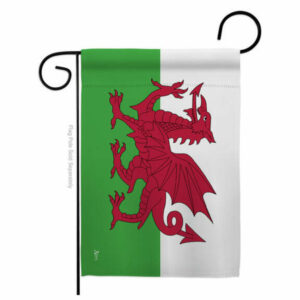 Wales of the World Nationality Garden Flag