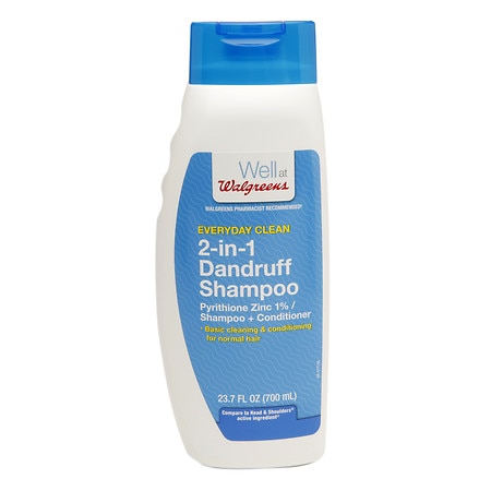 Walgreens 2 In 1 Dandruff Shampoo Everyday Clean - 23.7 oz