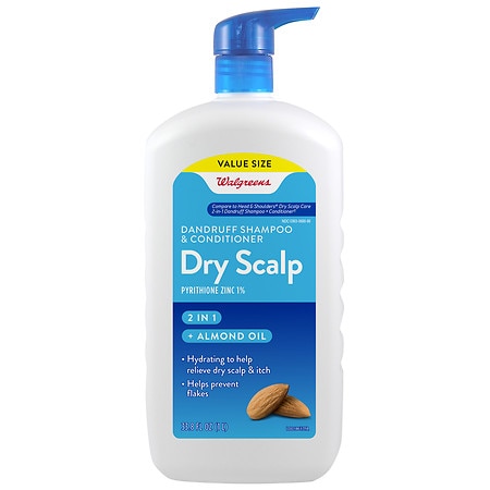 Walgreens 2 in 1 Dry Scalp Dandruff Shampoo & Conditioner - 33.8 Oz