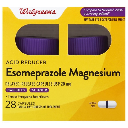 Walgreens Acid Reducer Capsules - 28.0 ea