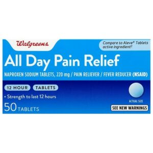 Walgreens All Day Pain Relief Tablets - 50.0 ea