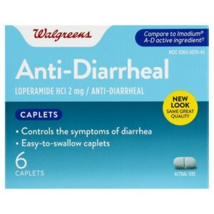 Walgreens Anti-Diarrheal Caplets - 6.0 Each