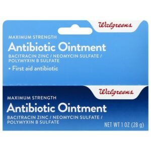 Walgreens Antibiotic Ointment Maximum Strength - 1.0 oz