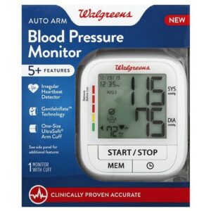 Walgreens Auto Arm Blood Pressure Monitor - 1.0 ea