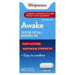 Walgreens Awake Alertness Aid Caplets - 60.0 ea