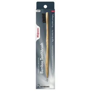 Walgreens Bamboo Toothbrushes Soft - 2.0 ea