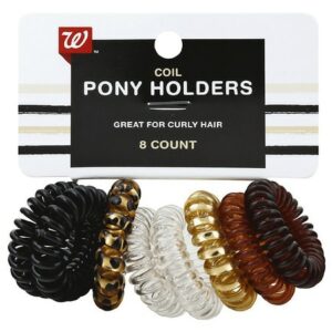 Walgreens Beauty Coil Pony Holders - 8.0 ea