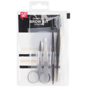 Walgreens Beauty Complete Brow Kit (9 Pieces) - 1.0 ea