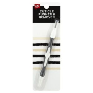 Walgreens Beauty Cuticle Remover & Pusher With Grip - 1.0 ea