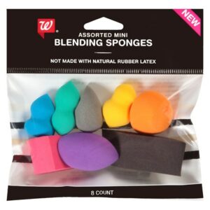 Walgreens Beauty Mini Assorted Sponge - 8.0 ea