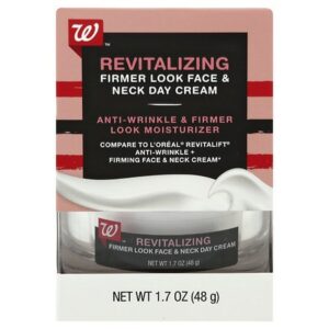 Walgreens Beauty Revitalizing Firmer Look Face & Neck Day Cream - 1.7 oz