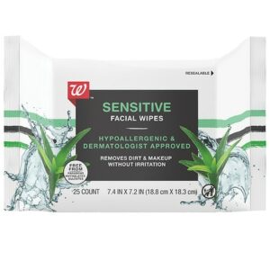 Walgreens Beauty Skin Cleansing Wipes Sensitive Skin - 25.0 ea