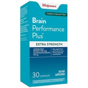 Walgreens Brain Performance Plus, Extra Strength - 30.0 ea