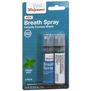 Walgreens Breath Mist Mint - 2.0 ea