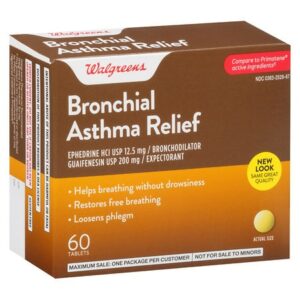 Walgreens Bronchial Asthma Relief Tablets - 60.0 ea