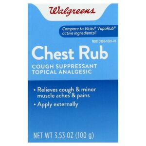 Walgreens Chest Rub - 3.53 oz