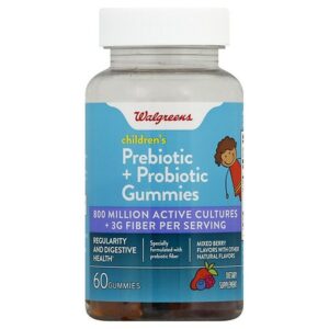 Walgreens Children's Prebiotic + Probiotic Gummies - 60.0 ea