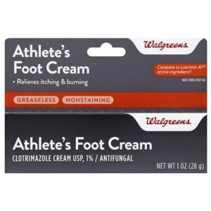 Walgreens Clotrimazole 1% Athlete's Foot Cream - 1.0 oz