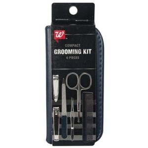 Walgreens Compact Grooming Kit (6 Pieces) - 1.0 ea