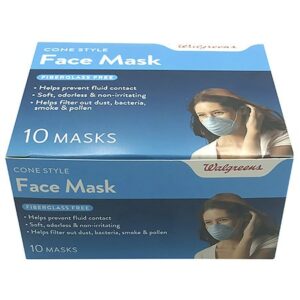 Walgreens Cone Face Mask - 10.0 ea