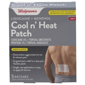 Walgreens Cool N' Heat Lidocaine Patches - 5.0 ea