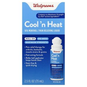 Walgreens Cool N Heat Maximum Strength Roll On - 2.5 oz