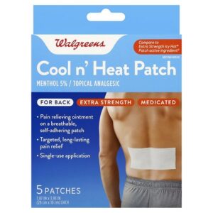 Walgreens Cool 'n Heat Back Patches - 5.0 ea