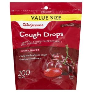 Walgreens Cough Drops Cherry - 200.0 ea