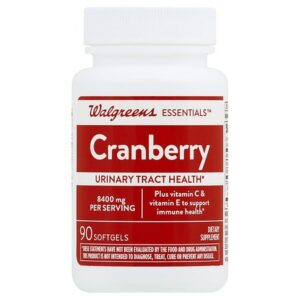 Walgreens Cranberry 8400mg with Vitamin C and E - 90.0 ea