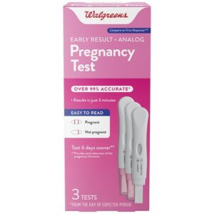 Walgreens Early Result Pregnancy Test - 3.0 ea