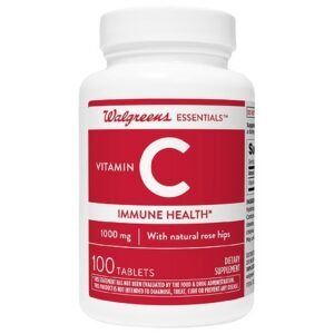 Walgreens Essentials Vitamin C 1000mg - 100.0 ea