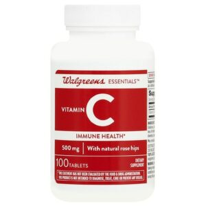 Walgreens Essentials Vitamin C 500mg - 100.0 ea