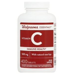 Walgreens Essentials Vitamin C 500mg - 400.0 ea