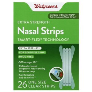 Walgreens Extra Strength Nasal Strips One Size - 26.0 EA