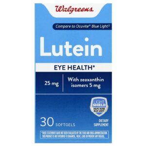 Walgreens Eye Health Lutein With Zeaxanthin - 30.0 ea