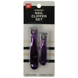 Walgreens Fashion Toenail Clipper & Fingernail Clipper Duo - 2.0 ea