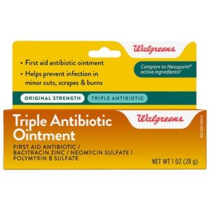 Walgreens First Aid Triple Antibiotic Ointment - 1.0 oz