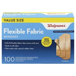 Walgreens Flexible Fabric Bandages, Assorted - 100.0 ea