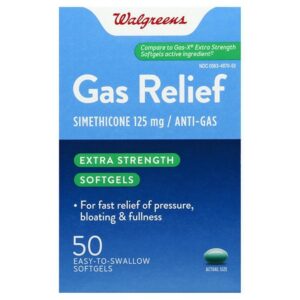 Walgreens Gas Relief Softgels - 50.0 ea