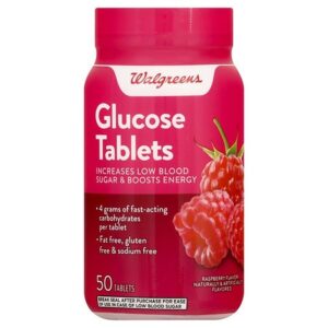 Walgreens Glucose Tablets Raspberry - 50.0 ea